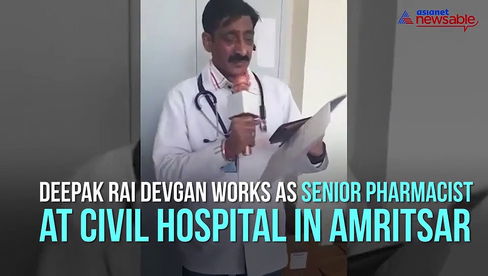 Senior pharmacist sings to create awareness among masses about COVID-19