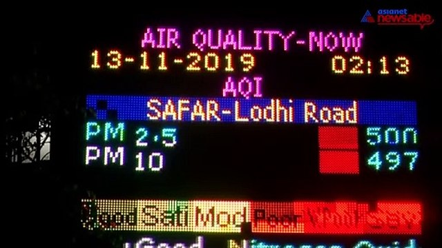 Air quality worsens in Delhi, again goes ‘severe’
