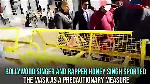 Bollywood rapper Honey Singh sports mask, while US woman admitted for coronavirus