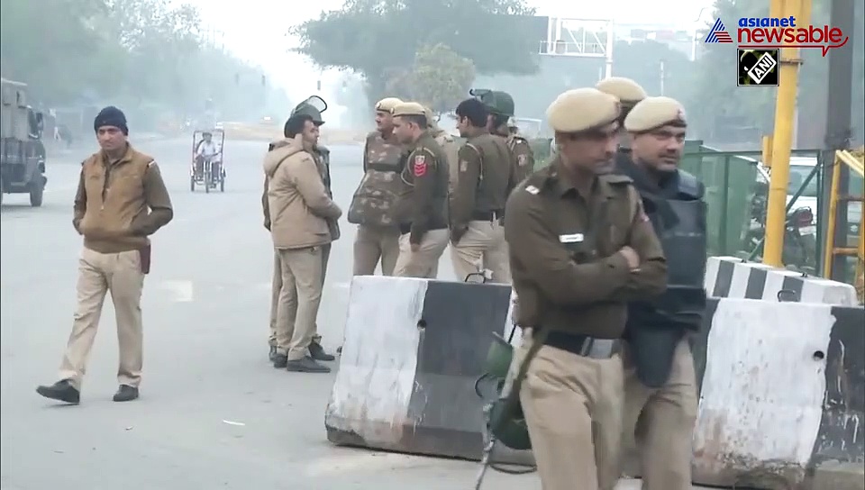 Heavy security deployed at Shaheen Bagh to maintain law and order