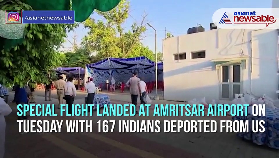 Air India flight brings back 167 deported Indians from USA to Amritsar