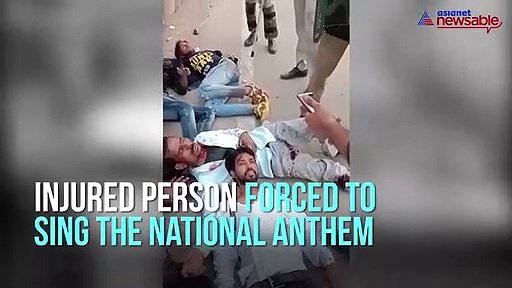 Delhi violence: Injured protester forced to sing National Anthem while lying on ground