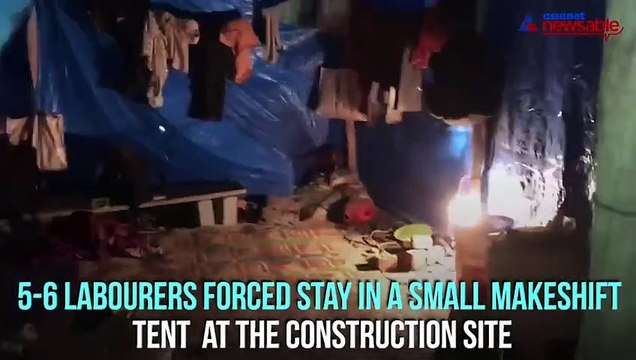 Migrant labourers forced to stay without food and social distancing norms amid coronavirus outbreak