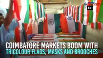 Coimbatore markets in Tamil Nadu soaked in tricolour ahead of Republic Day