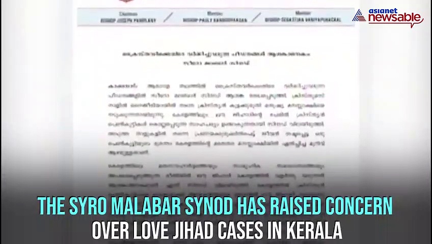 Syro Malabar Synod says Christian girls in Kerala killed over love jihad
