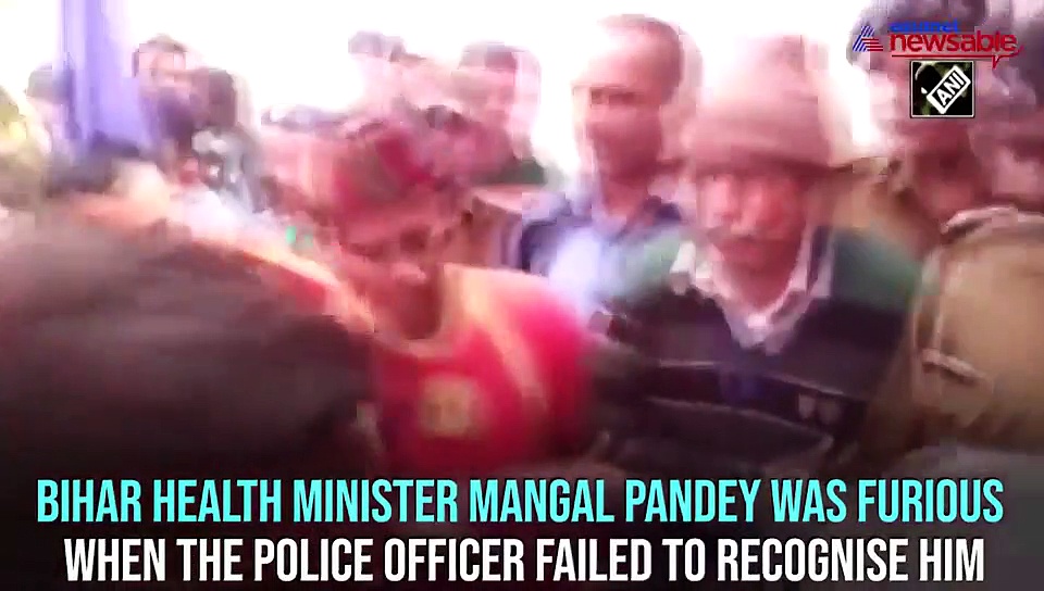 Bihar minister asks officials to suspend cop after he fails to recognise him
