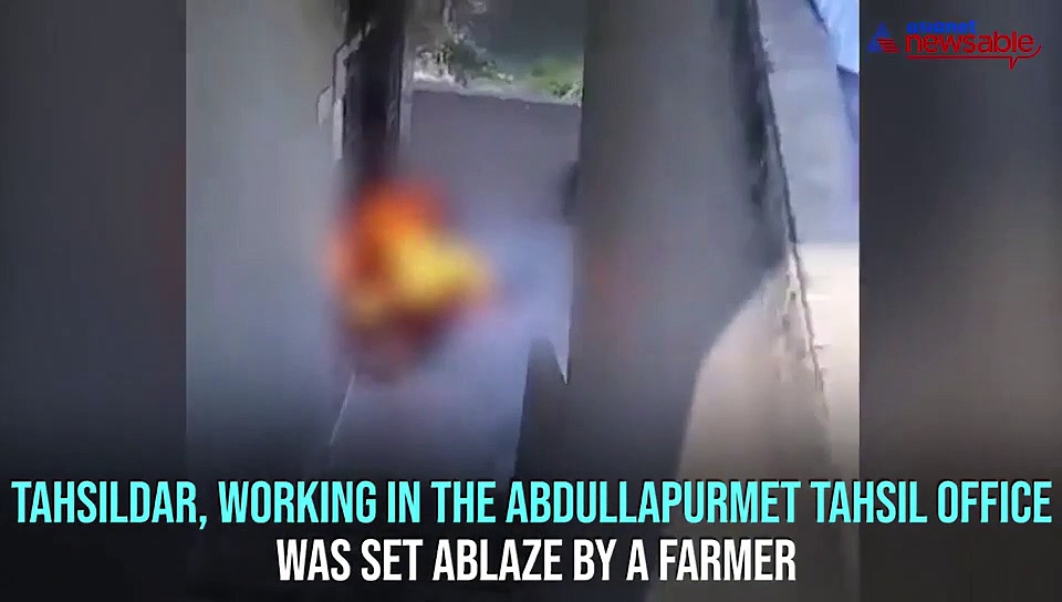 Farmer sets Tahsildar on fire for delaying registration of land