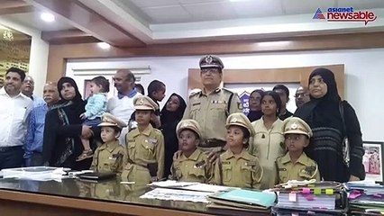 Commissioner fulfills wishes