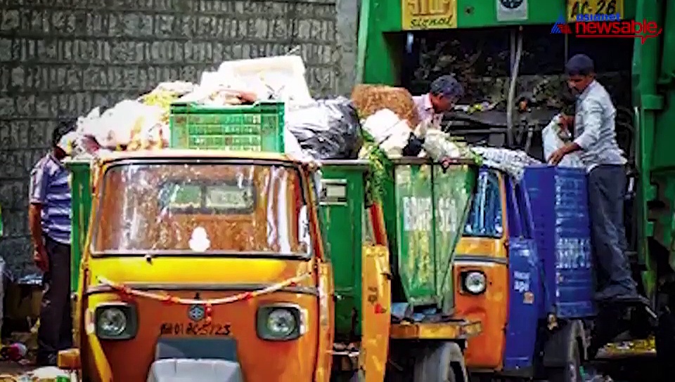 Bengaluru mayor conducts Sunday inspection, explains purpose of new trucks to collect waste