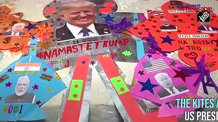 Colourful ‘Namaste Trump’ kites to soar ahead of US President’s visit