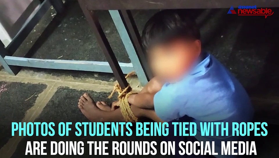 Andhra Pradesh: Teacher turns tormentor, ties and beats up students as punishment