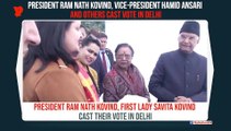 Delhi elections 2020: President Ram Nath Kovind, Deputy CM Manish Sisodia get their fingers inked