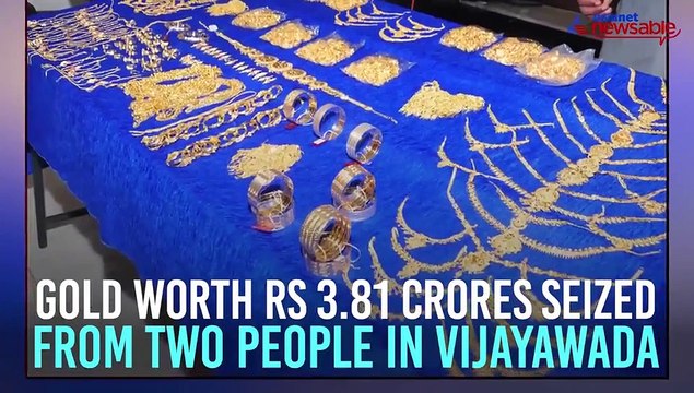 Gold ornaments seized