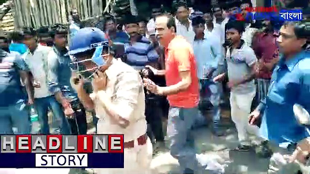 ভারতী ঘোষকে বাধা খেজুরিতে, মহিলা পুলিশকর্মীকে হেনস্থা বিজেপি কর্মীদের, দেখুন ভিডিও