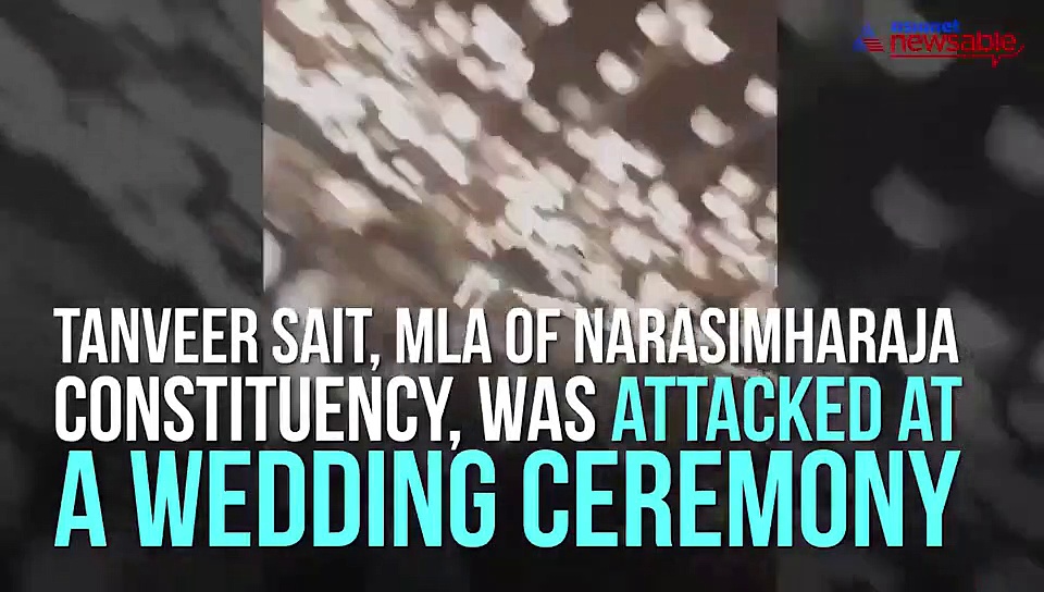 Mysuru: Man arrested for attacking Karnataka Congress MLA Tanveer Sait with knife