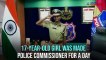 17-year-old battling cancer made police commissioner for a day in Telangana
