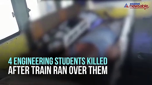 Tamil Nadu: 4 engineering students run over by train in Coimbatore