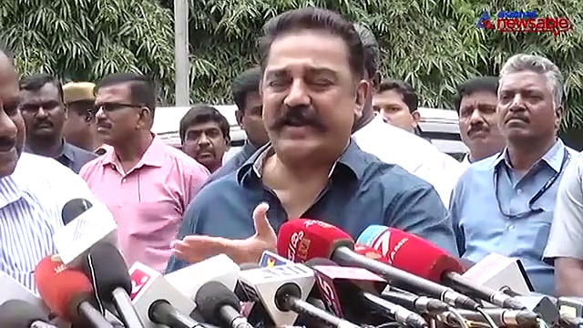 'I can be a squirrel, a bridge or the slipper people walk on', says Kamal Haasan on Cauvery issue