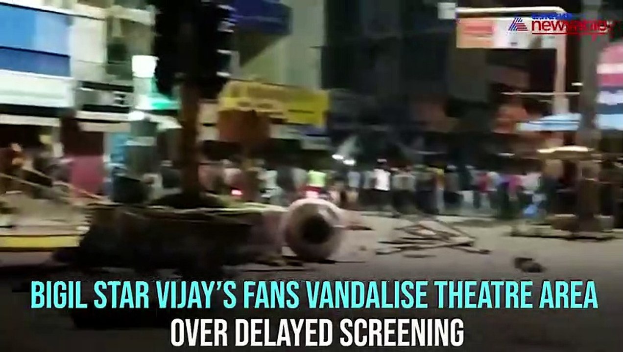 Bigil movie: Delay in screening sends Vijay fan...