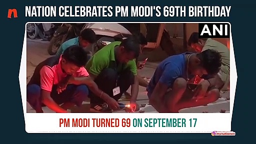 #HappyBirthdayPMModi: Nation celebrates as Prime Minister turns 69