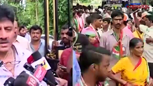 Watch: "Instead is saying communal government, let's say its secular government." says DK Shivakumar