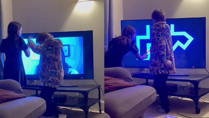 'London parents pull the 'Follow the Dot' jump scare prank on kids'