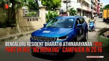 No honking Bharathi MyNation