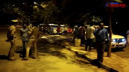 police conduct surpise raid