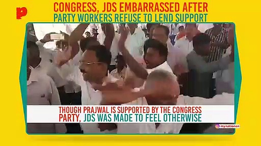 Congress-JDS embarrassed by Hassan representatives' support to BJP
