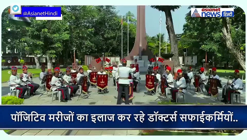 कोरोना वॉरियर्स के लिए सेना ने बरसाए फूल, PM मोदी ने वीडियो शेयर कर किया सलाम