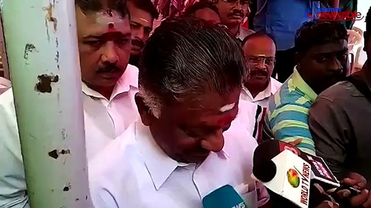 EPS-OPS spearhead hunger strike demanding formation of Cauvery management board