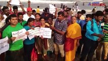 Protest for Cauvery Board intensifies in Tamil Nadu, students arrested from Marina Beach [VIDEO]