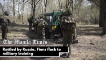Rattled by Russia, Finns flock to military training