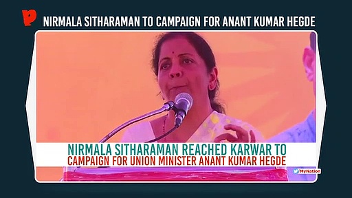 Nirmala Sitharaman in Karwar to campaign for Anant Kumar Hegde