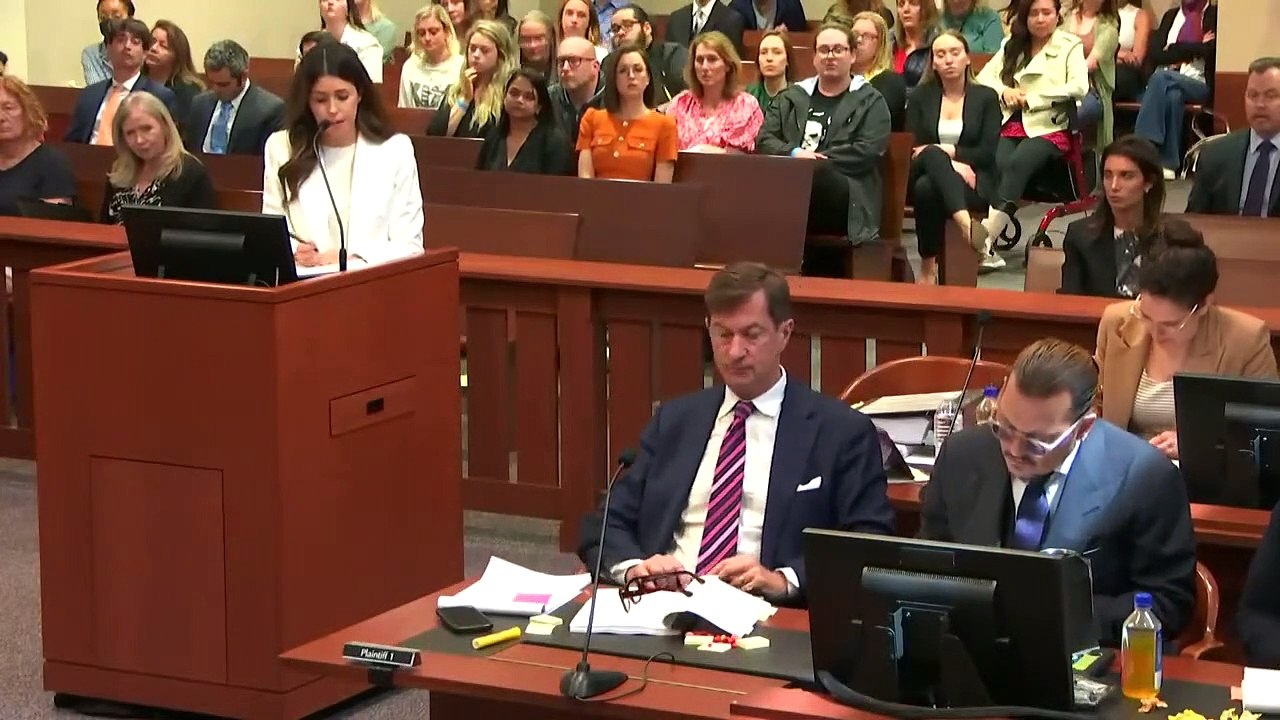 Amber Heard Continues Cross-Examination In Defamation Trial Against Johnny Depp