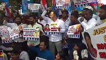 Dhanya Suicide in Karnataka: Congress protests against BJP