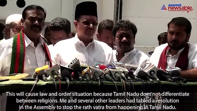 MLAs stage walkout from TN Assembly over VHP rath yatra