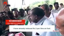 Karnataka: 'If central government reduces fuel price, then let's welcome it,' says CM HD Kumaraswamy