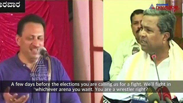 'You are a wrestler right? We'll show you what we are made of': Ananth Kumar Hegde tells Siddaramaiah