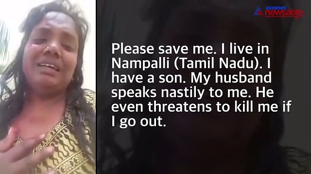 Alleging torture by husband, woman cries for help