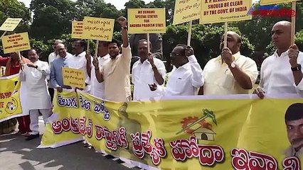 Andhra Pradesh trying to do a Telangana for special status?