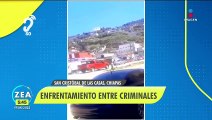 Hombres armados se enfrentan en San Cristóbal de las Casas, Chiapas