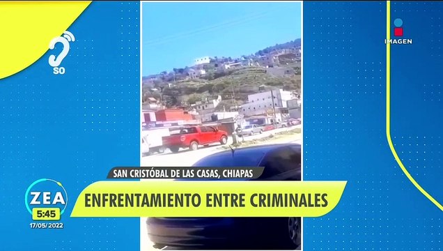 Hombres armados se enfrentan en San Cristóbal de las Casas, Chiapas