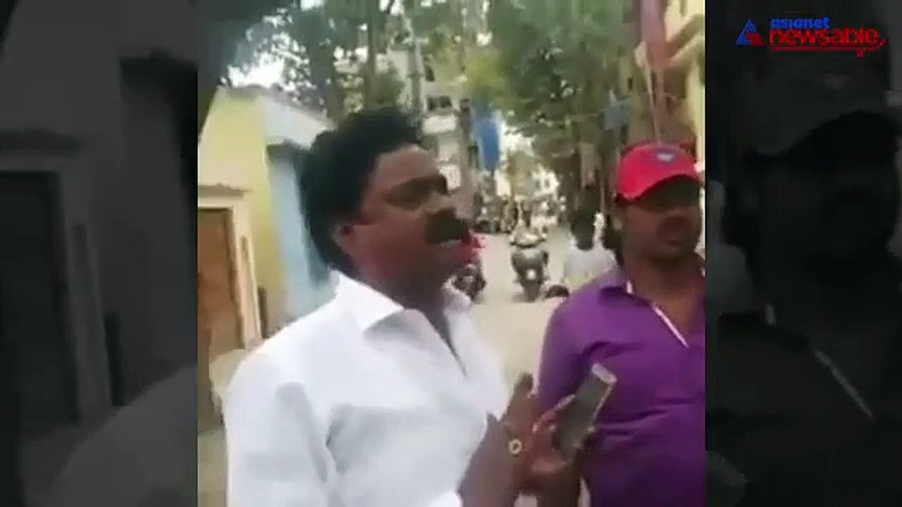 Yeshwanthpur ward Congress corporator GK Venkat...