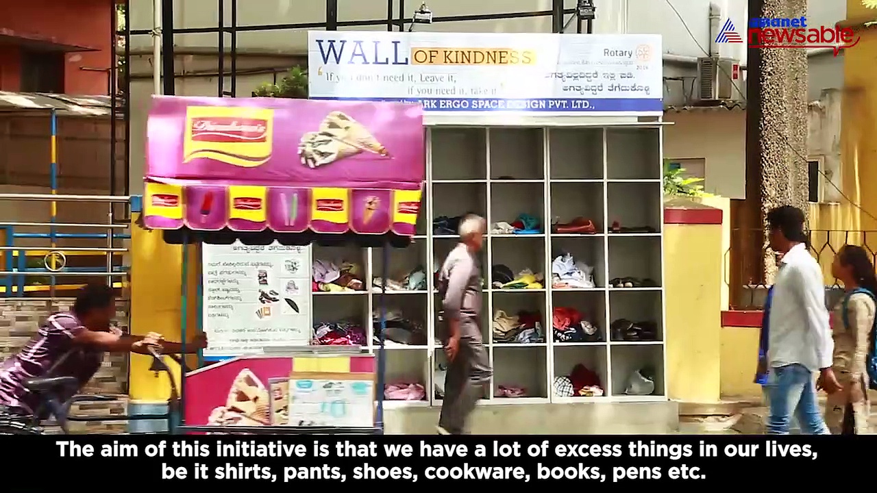 Bengaluru: ‘Wall of Kindness’ brings opportunity for citizens to contribute to people in need