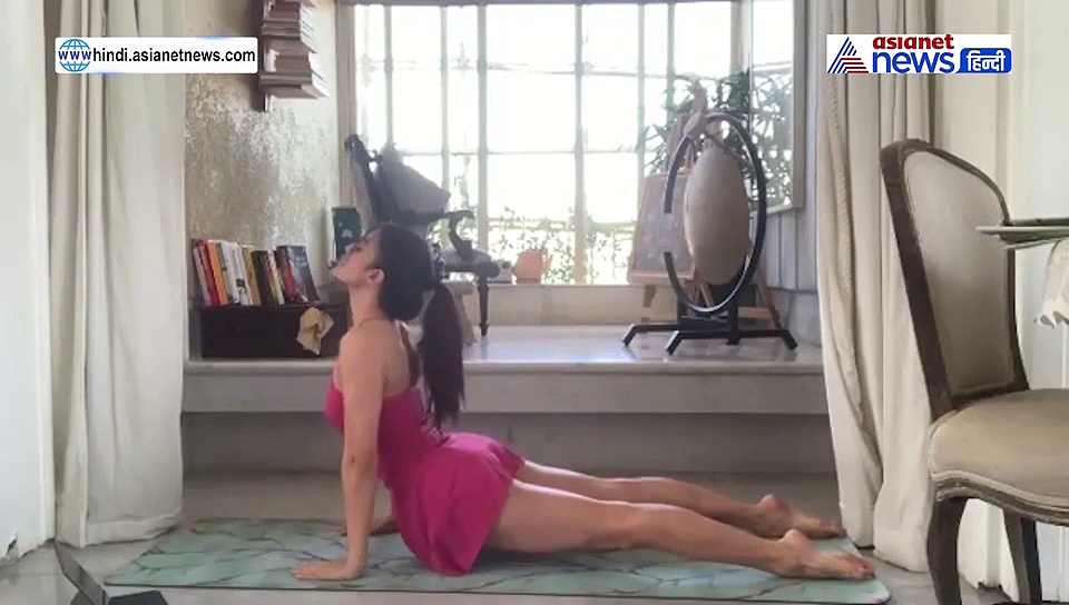 सलमान की एक्ट्रेस ने शेयर किया योगा का वीडियो, ड्रेस देख लोग बोले दीदी थोड़े बड़े कपड़े पहन लेती