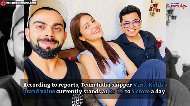 Virat Kohli beats Shah Rukh Khan in brand value