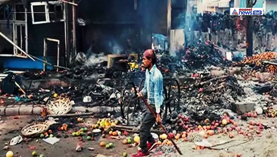 उपद्रवियों ने इतनी गाड़ियां फूंकी कि वीडियो बनाने वाला गिनते गिनते हांफने लगा, कहा- अब और नहीं दिखा सकता