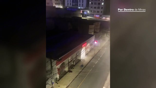 Homem é preso suspeito de tentativa de furto em agência bancária de Coronel Fabriciano