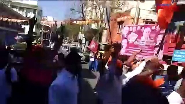 Congress counters BJP's Raksha Padayatra with protests, a procession and slogans